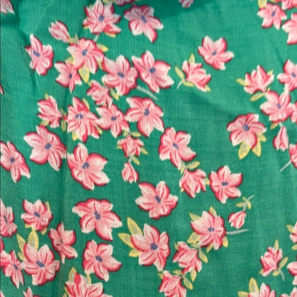 Draper James Green Flutter Sleeve Wrap Sundress - Picture 7 of 7